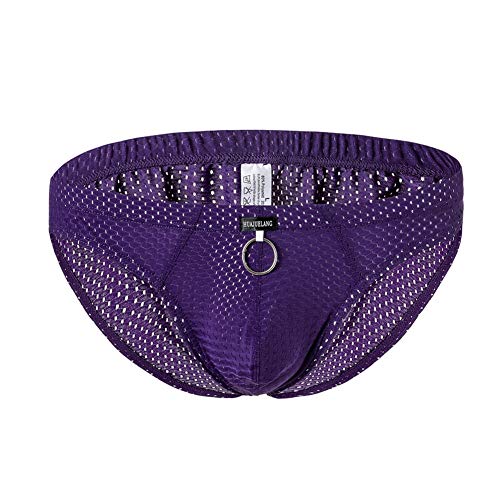 Naturemore Men's See Through Shorts Transparent Boxer Briefs Mesh Breathable Underwear