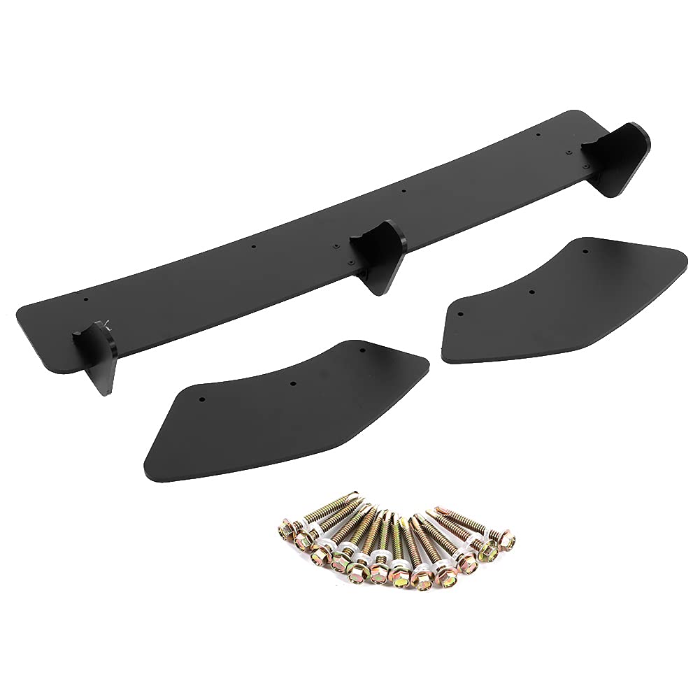 Diffuseur De Pare-chocs Arrière Noir Mat Vomeko, Tablier De Queue De Diffuseur De Pare-chocs, Volets De Tablier De Queue Pour MK7 Pré-lifting 2013-2016