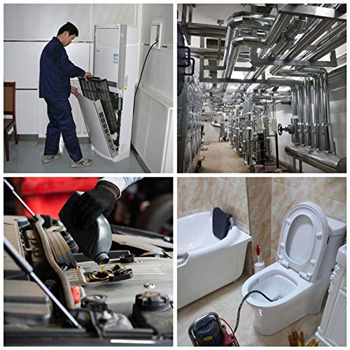 XJJY Dual Kameras Endoskopkamera, Endoskop 8 MM 4,3 Zoll Kable Bildschirm-Schlangenkamera Videoinspektion Kamera… – Bild 6