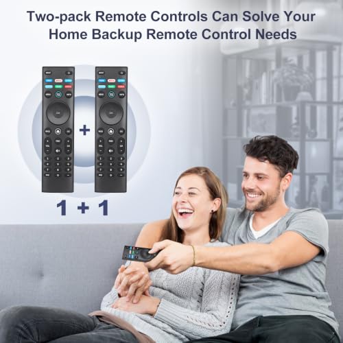 Image of Universal for VIZIO Smart TV Remote Replacement XRT140【2 Pack】