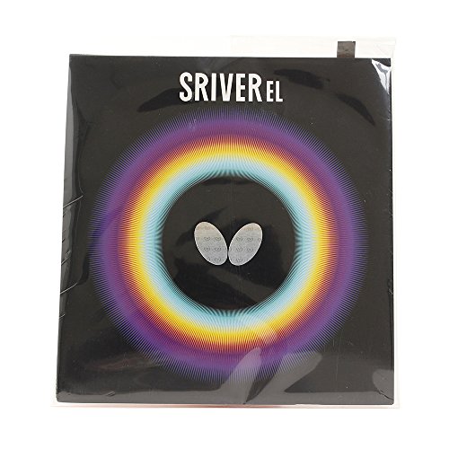 Butterfly Sriver EL Rubber Sheet (1.7, Black)