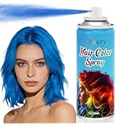 Blue Hair Dye, Hair Color Spray for Women and Kids, Washable Blue Hair Spray, Temporary, One-Time...