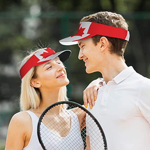Image of Cute Funny Flag Hat Women Men Adjustable Flag Sport Sun Visor Hat Summer Fashion Sun Cap Beach Flag Hat