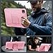 ZtotopCases for iPad Pro 13 Inch Case M4 2024 7th Gen/Pro 12.9 Inch 6th/5th/4th Generation 2022/2021/2020, Full Body Protective Rugged Cover with [Pencil Holder+Screen Protector] for iPad Pro 13,Pink