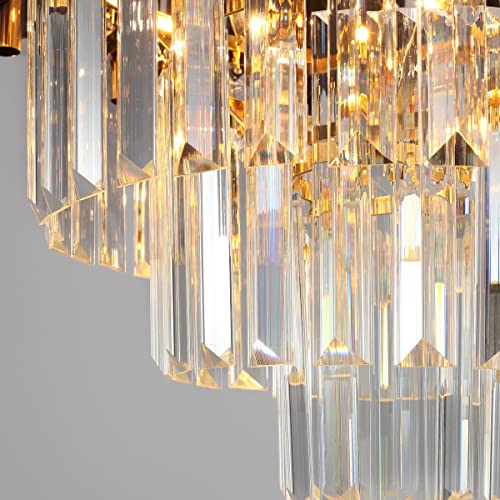 Suspension E14 Cristal Noir Doré pour Éclairage Réussi