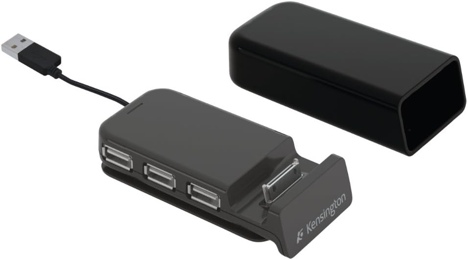 Kensington K33952EU PocketHub Dock and 3-Port USB Hub for Apple iPhone/iPod Touch
