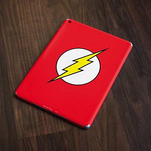 Skinit Decal Tablet Skin Compatible with iPad 9.7in (2018) - Officially Licensed Warner Bros The Flash Emblem Design