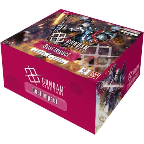 Gundam Card Game Booster Box - Dual Impact (GD02) English Version- 24 Packs