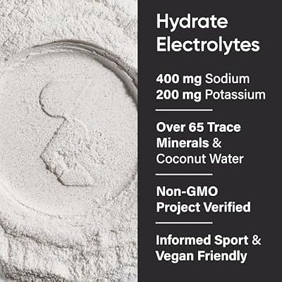 Sports Research Hydrate Electrolytes Combo Pack - Sugar-Free & Naturally Flavored with Vitamins, Minerals, and Coconut Water - Supports Hydration - 32 Packets - Lemon Lime Dominant Flavor