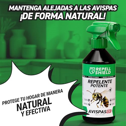 Spray Repelente Avispas RepellShield con Citronela y Geraniol 7