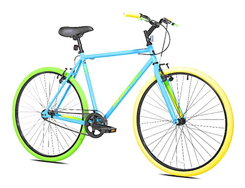 Kent 700c Men's Ridgeland Hybrid Bike Blue Green