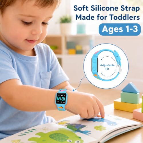 Image of BEN NEVIS Potty Training Watch, Digital Toddler Watch with Countdown /Music /Alarm Clocks /Vibration Reminder and Waterproof, Remind Toddler to Go to The Toilet