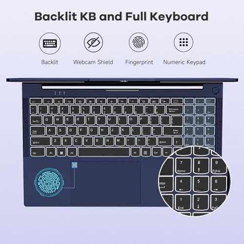 Image of NIMO 15.6 inch IPS FHD Light Gaming Laptop,AMD Ryzen 5 6600H 32GB DDR5 RAM 1TB SSD (Beat I5 /I7, 6 Cores Up to 4.5GHz) Radeon 660M GPU PC with 100W Type-C for College Students, Business