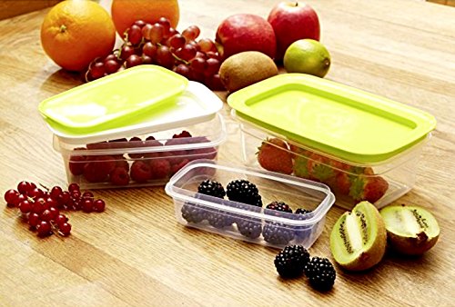 Juego de 3 fiambreras (| – Tartera | tarros | latas