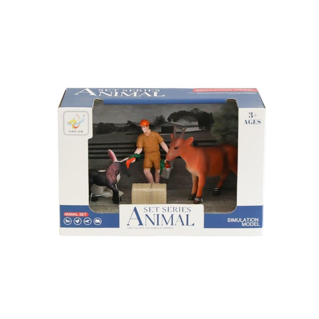 HJ688-11 zestaw zwierząt gospodarskich - Birliktoys