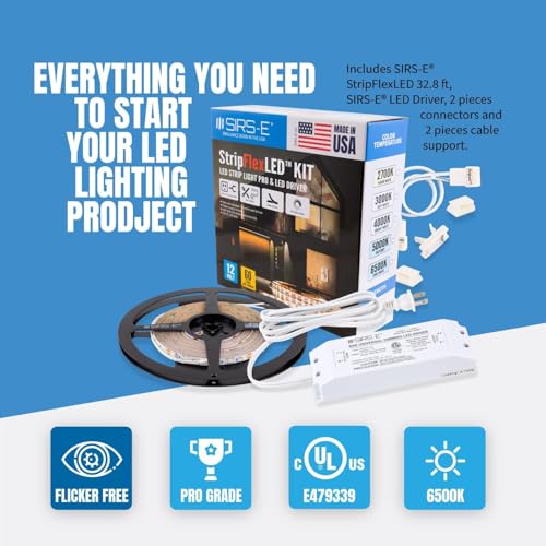 Tira LED Blanco Neutro 4000K 10m con Driver 60W miniatura 4