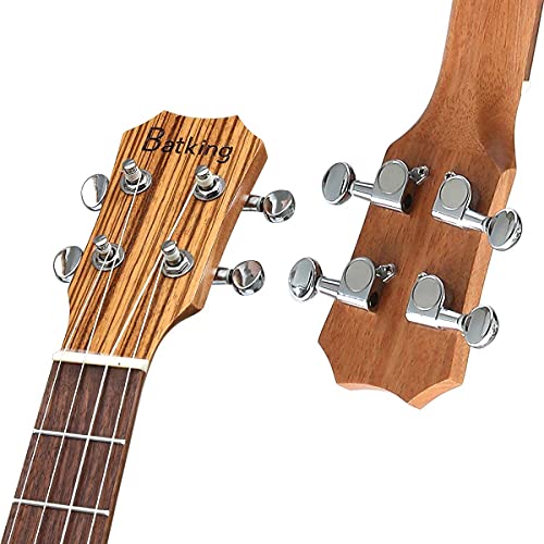 Ukulélé Baryton acoustique en bois zébré satiné de 76,2 cm Baritone Ukelele avec préampli et égaliseur intégré… - Les Beatles, Paul McCartney, John Lennon, RIngo Starr, George Harrison Ukulélé Baryton acoustique en bois zébré satiné de 76,2 cm Baritone Ukelele avec préampli et égaliseur intégré… – Image 6