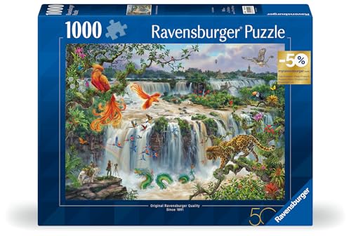 Puzzle 1000 Pièces Chute D'eau Edition Ravensburger La Boite - vue 4