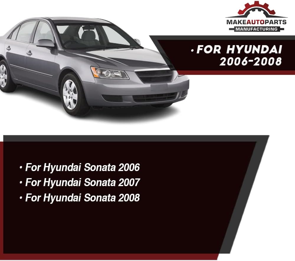 Head Light Lamp Headlamp Assembly Composite Halogen Clear Lens Passenger Right Side For Hyundai Sonata 2006 2007 2008 - HY2503135