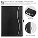 ZtotopCases for IPad Air (M3 2025 / M2 2024) 11 Inch, iPad Air 4th & 5th Generation (2020/2022) 10.9 Inch Case with Pencil Holder, Multi-Angle Viewing Leather Folio Cover with Pocket, Black