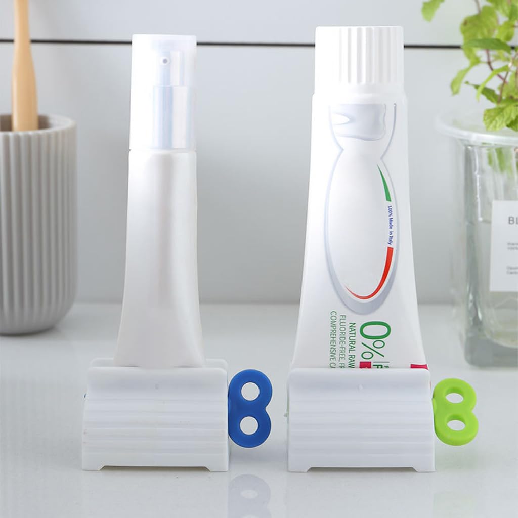 Home Toothpaste Tube Squeezer Easy Dispenser Rolling Holder Bathroom Supply Tooth Accessories For Adul