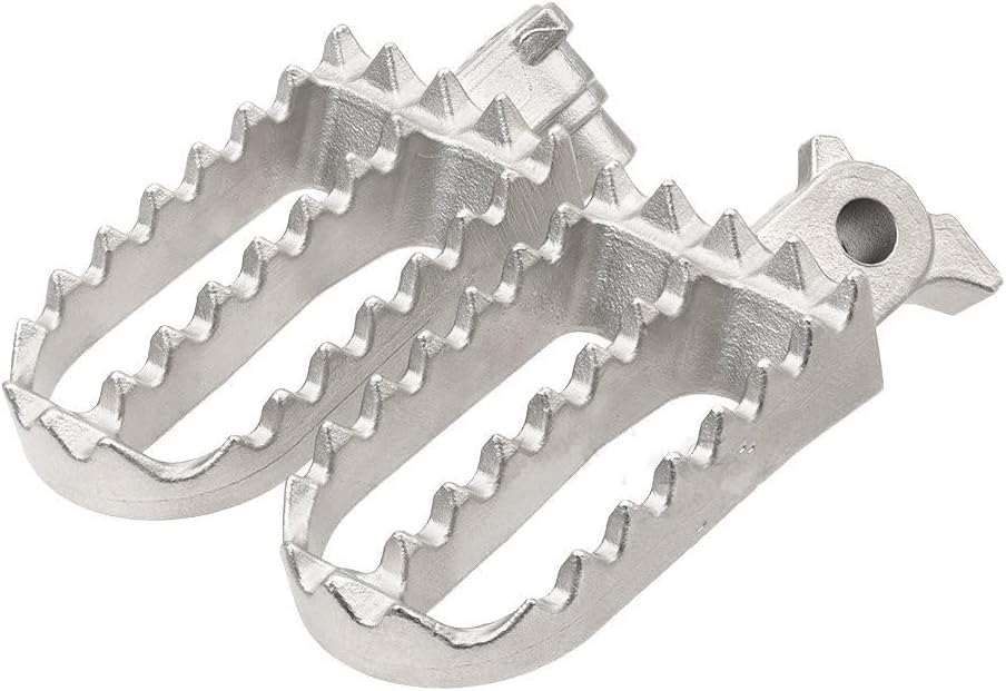 Repose-pieds Tenere 700 en aluminium argenté premium pour XTZ