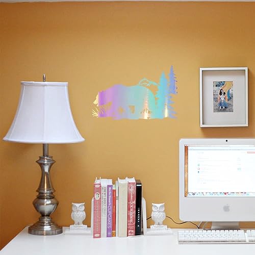 Miniatura 48 de Pegatinas de vinilo impermeable de alta calidad para el casco del coche, parachoques del coche, taza tubérculo, decoración de pared Negro,Azul