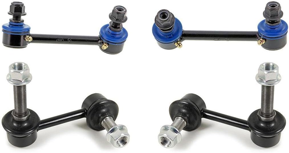 4x Front Rear Sway Bar Link Kit - Front Left & Right Sway Bar End Links Automotive Replacement Sway Bar Link Kits Compatible with GS350 Compatible with IS250 Compatible with IS350 2014