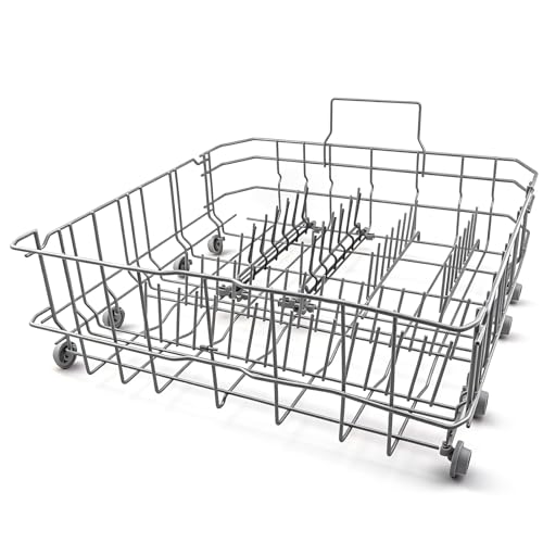 20000533 20007189 Dishwasher lower dishrack Assembly Compatible with bosch thermador SHE53TF5UC SHP7PT55UC SHPM98W75N SHV68T53UC etc Dishwashers (some models), Replace Number: 20000049 20000532 etc