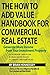 The How to Add Value Handbook for Commercial Real Estate: Generate More Income from Your Investment Property
