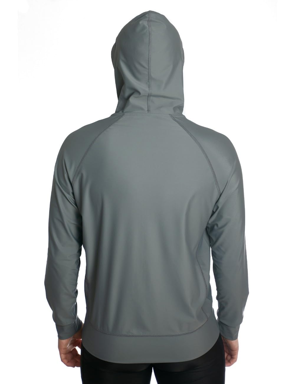 iQ-UV Herren Kapuzenjacke mit UPF50+ – leichte, atmungsaktive Sommerjacke – Öko Tex 100 zertifiziert – schnelltrocknend & bequem