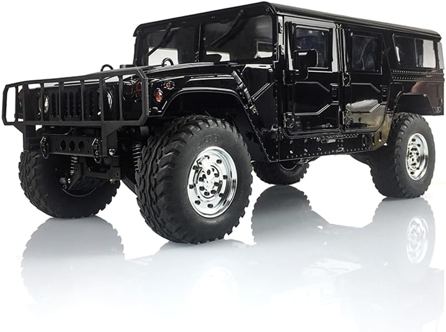 HG-P415 1/10 RC Off Road Crawler Model Car, 2.4GHz 16CH 100M Remote Distance, 9KG Servo 160A ESC 550 Brushed Motor, High Speed 20-30KM/H Hobby RC Truck