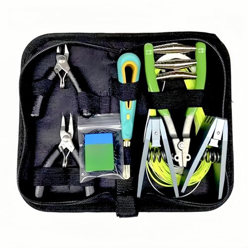 RXLIFE Tennis Badminton Racket Stringing Machine, Tennis Stringing Starting Clamp Tool, Tennis...