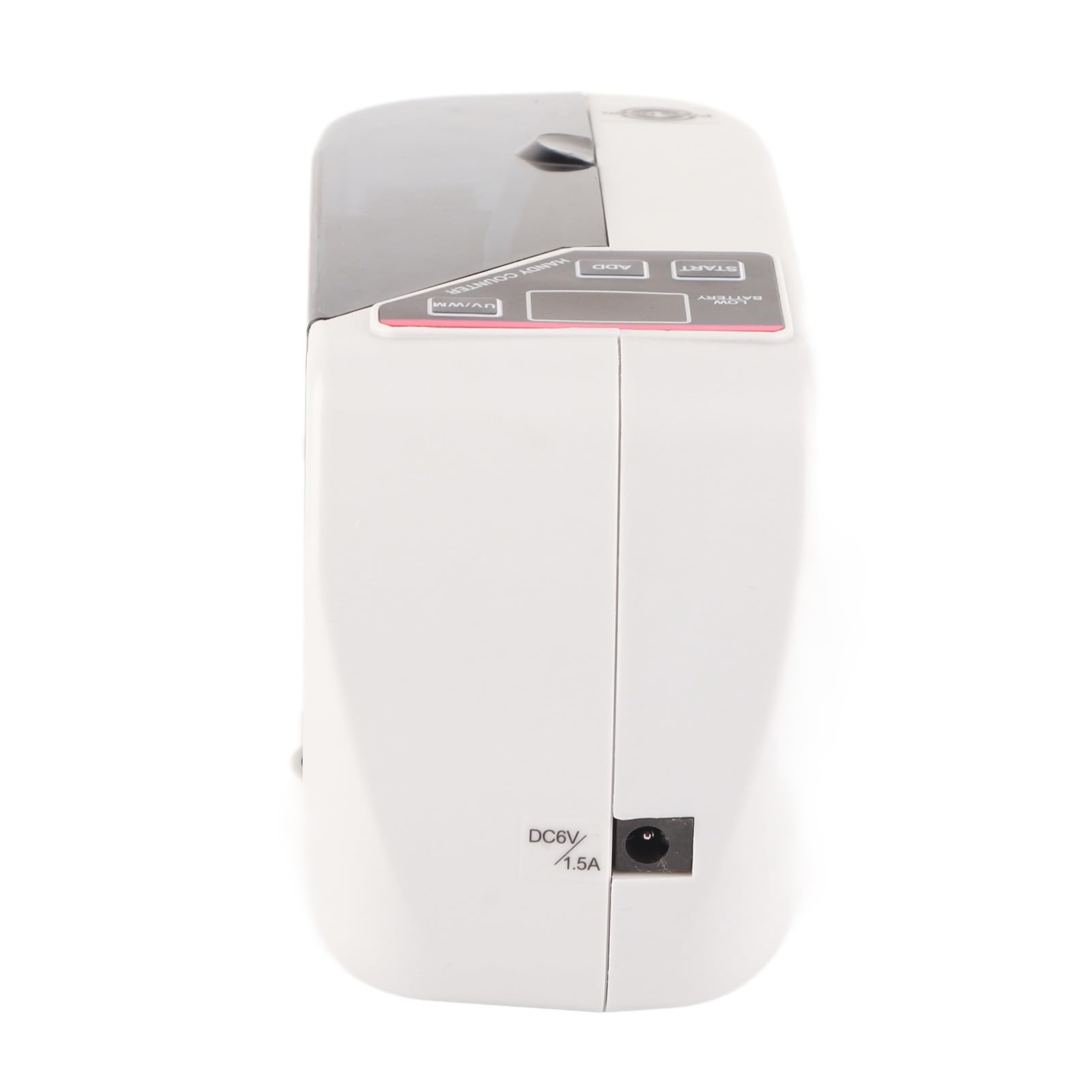 Mini Compteur D'argent Portable Mini Petite Machine de Comptage D'argent pour Monnaie Multinationale Compteur de Billets de Banque Pratique (Prise UE)