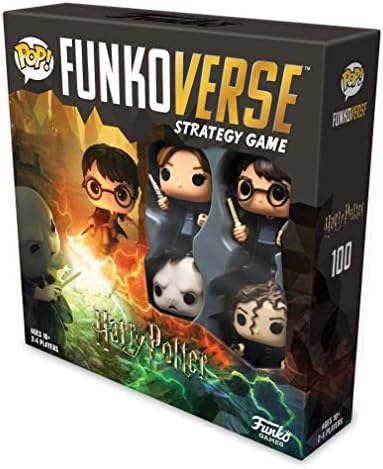 Funko Games POP! Funkoverse: Harry Potter - Base Set (English) Board Game | Pop Harry Potter