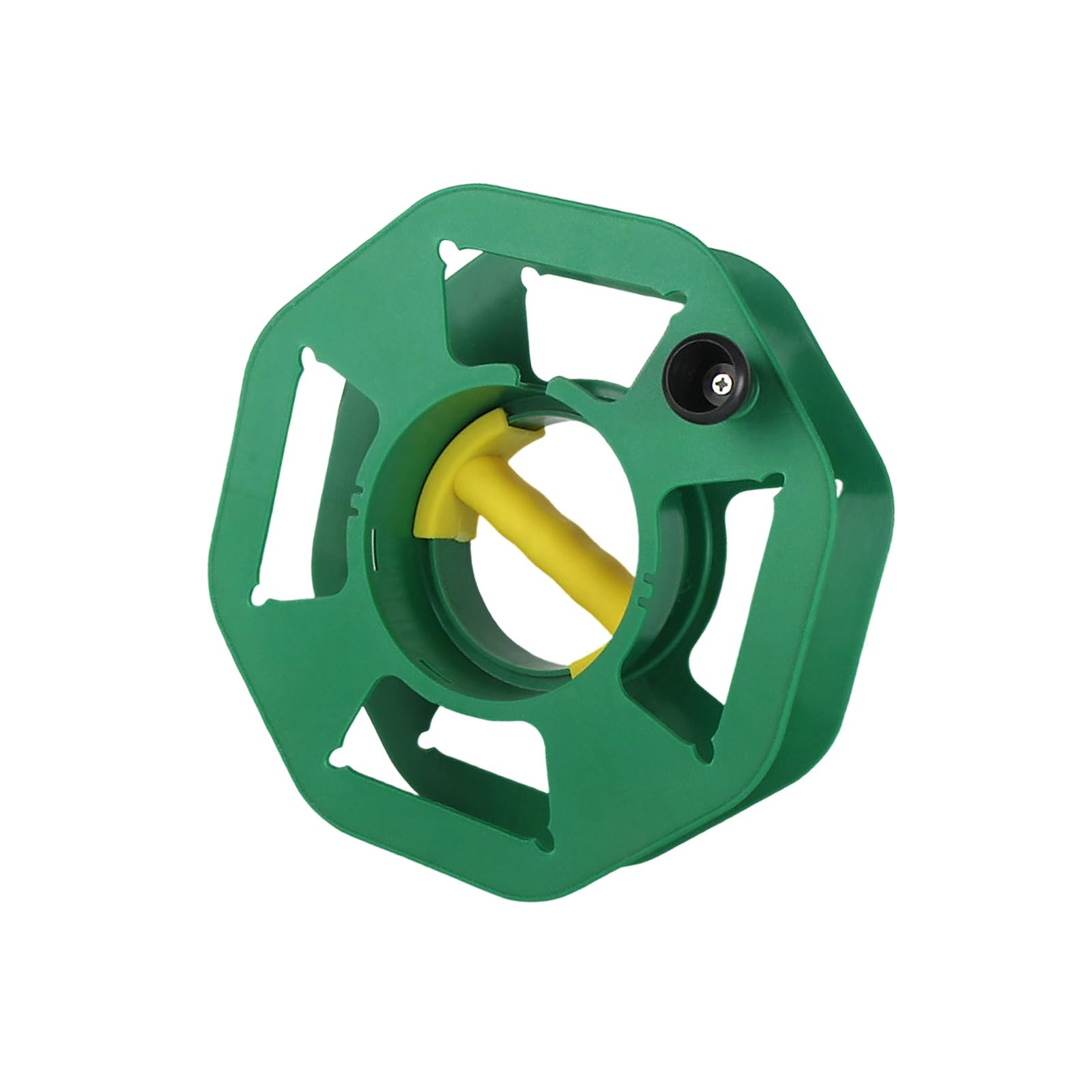 Woedpez Green Compact Cord Reel Quick-Wind Handle & High-Capacity Plug Storage For Home/Cable Management Not Crush Cable Managements Tool