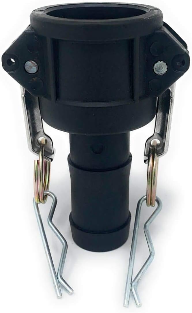 Gloxco Poly Cam Lock Fitting, Type C, 3/4 Female Camlock x 3/4 Hose Shank, Each