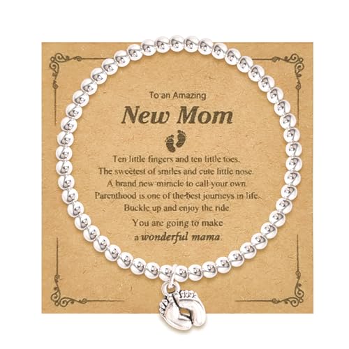 ARWIG Regalos para mamás primerizas | Regalos para Baby Shower | Pulsera con dijes para el pie | Regalos para futuras mamás | Regalos para Embarazadas ARWIG Regalos para mamás primerizas | Regalos para Baby Shower | Pulsera con dijes para el pie | Regalos para futuras mamás | Regalos para Embarazadas
