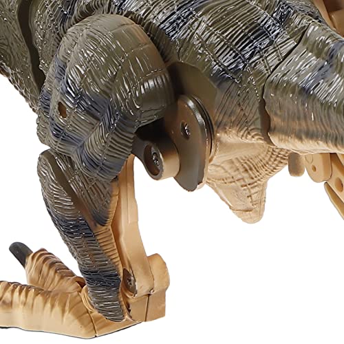 Dinossauros grandes de controle remoto, simulador de 2,4 G, velociraptor de controle remoto recarreg