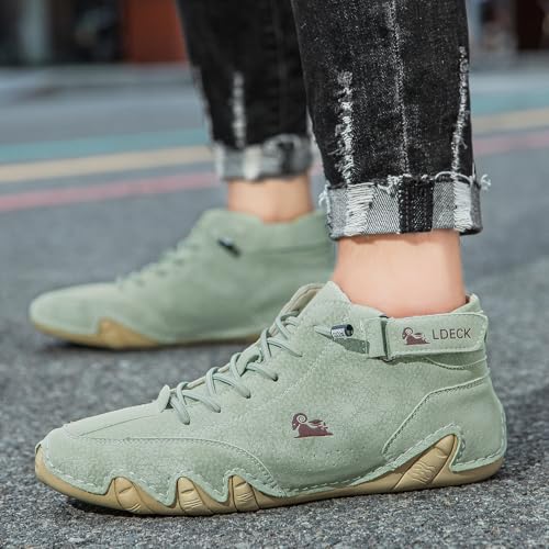 Bottes Chukka homme en daim lacets légères confort marche 42