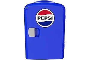 Pepsi 6-can Mini Fridge: Keep Your Refreshments Icy Cold
