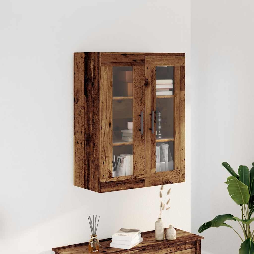 Credenza Legno Antico 69,5x34x90 cm Mobiletto da Soggiorno