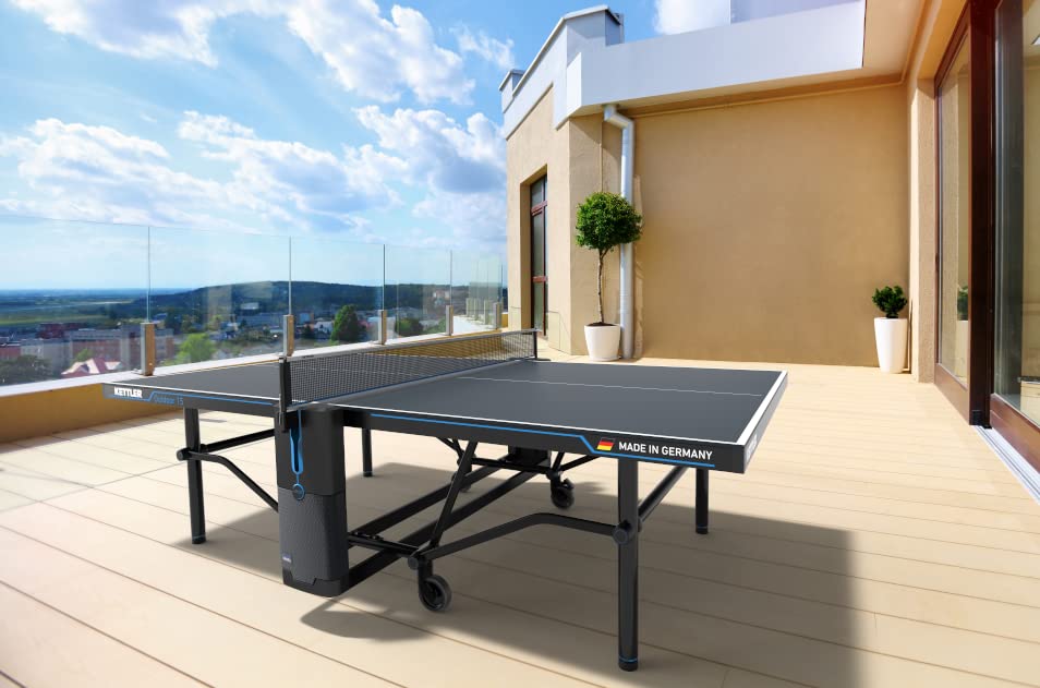 KETTLER Outdoor 15 Table Tennis Table : Sports & Outdoors