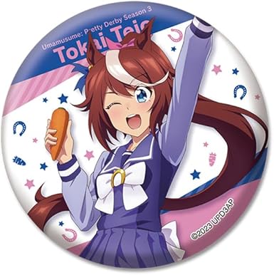 メジロマックイーン 缶バッジ 3個セット ウマ娘 プリティーダービー メジロマックイーン 缶バッジ 3個