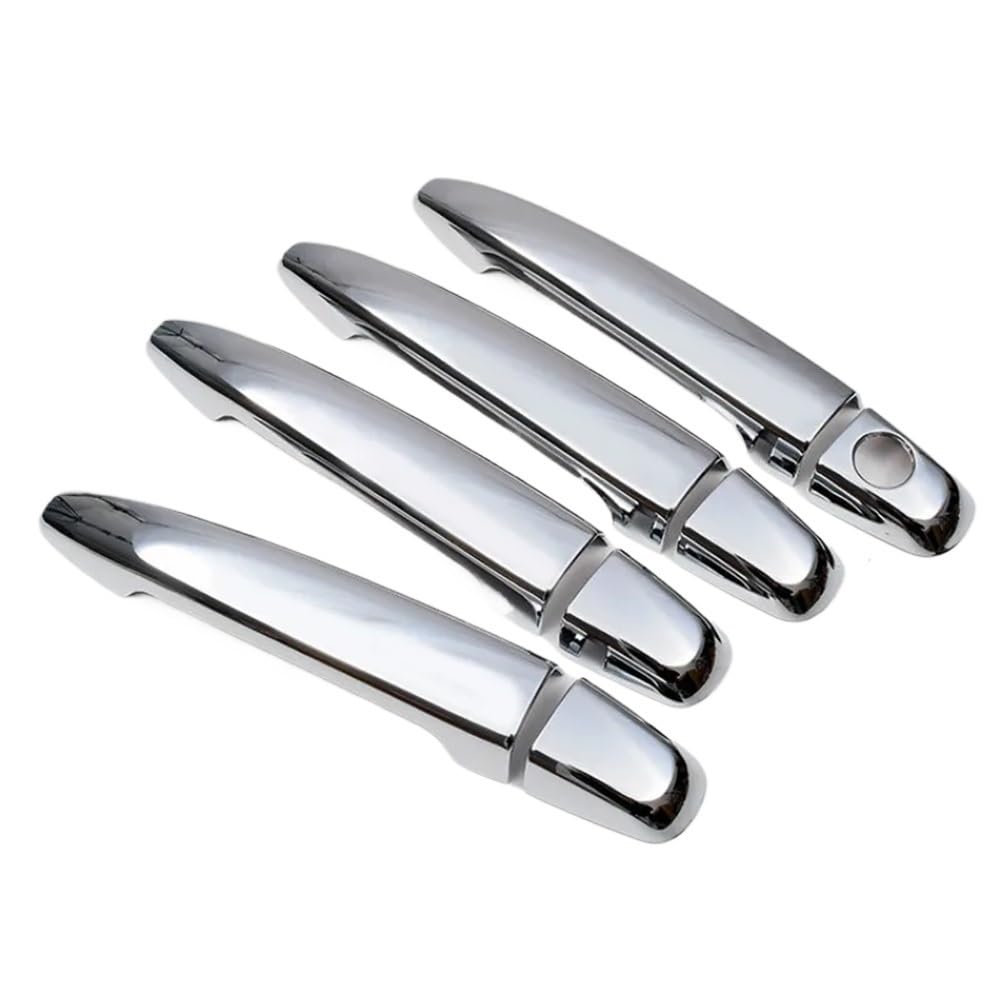 Mlhoghigd Silver Door Handle For Avalon 2005-2012 For Xx30 Door Handle Cover Trim Sticker Overlays Styling Accessories