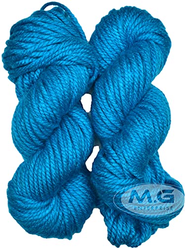 Image of Ganga Knitting Yarn Thick Chunky Wool, Motu Thick Yarn Froji 300 gm Best Used with Knitting Needles, Crochet Needles Wool Yarn for Knitting - db