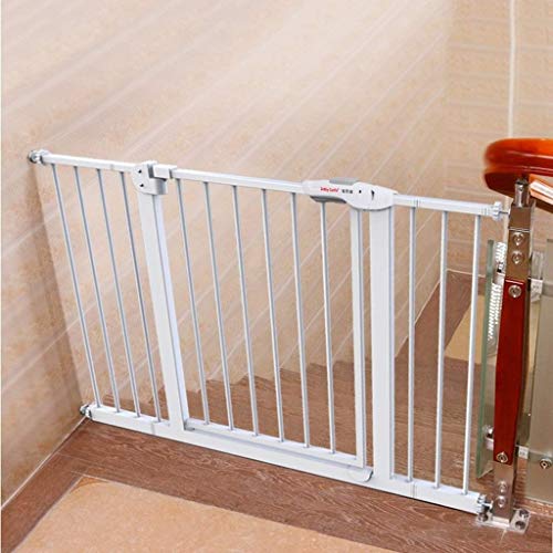 Barrière de sécurité pour bébé blanche avec fixation pression - 6