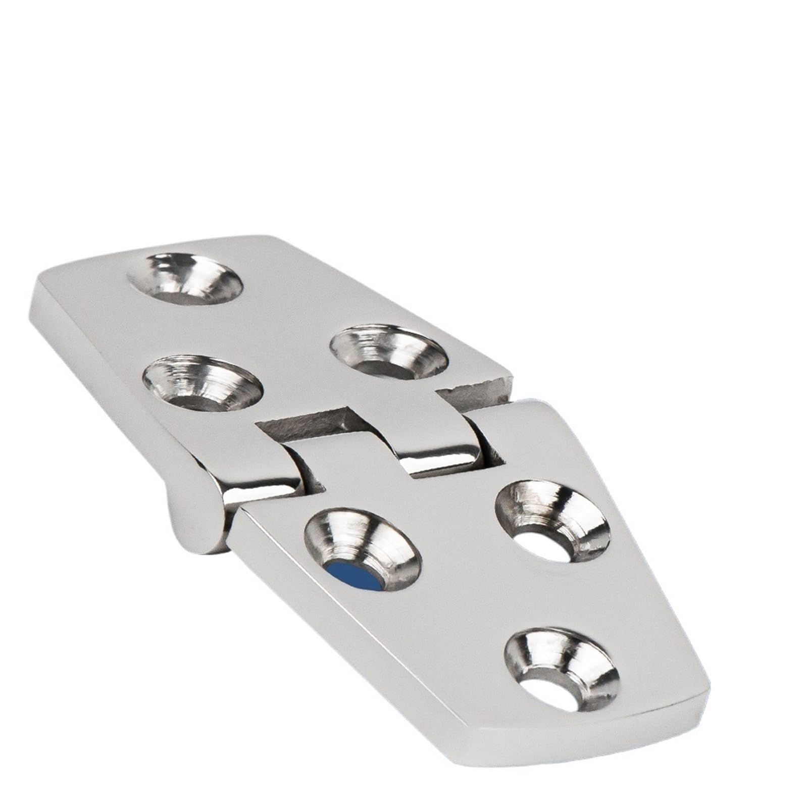 Pswbkvdblp One Color 316 Stainless Steel Marine Back Polished Casting Hinge 6 Holes Door Hinge Replacement 76 * 38Mm 1Pcs