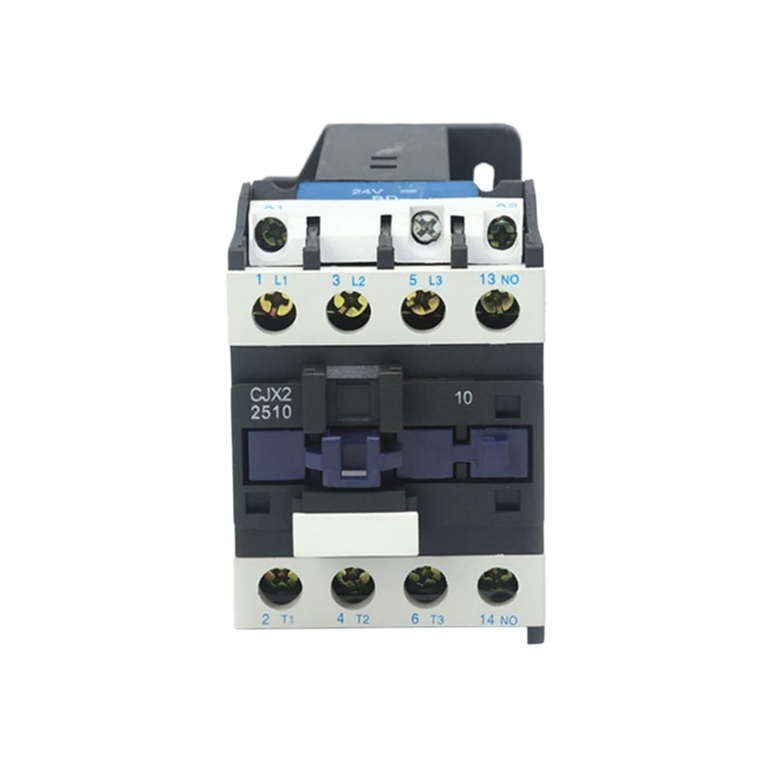 RCGKNNMUZ DC Contactor CJX2-2510Z DC Magnetic Contactor 25A LP1-2510 Contactors DC12V 24V 48V 110V 1Pcs(DC12V)