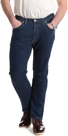 Edwin FLEX 403 Mens Large Size Soft Stretch International Basic Jeans Navy